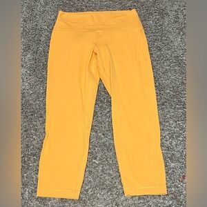 Lululemon Athletica Yellow Leggings